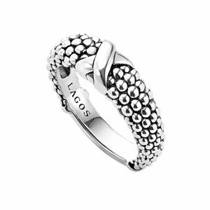 LAGOS Signature Caviar X Beaded Ring